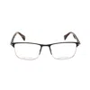 Rag & Bone Rag And Bone Men's Black Rectangular Eyeglass Frames Rnb7046-2 In Black