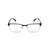 Rag & Bone Rag And Bone Men's Black Rectangular Eyeglass Frames Rnb7051/g-2