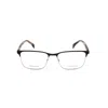 Rag & Bone Rag And Bone Men's Black Rectangular Eyeglass Frames Rnb7051/g-3