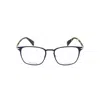 Rag & Bone Rag And Bone Men's Blue Rectangular Eyeglass Frames Rnb7015