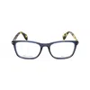 Rag & Bone Rag And Bone Men's Blue Rectangular Eyeglass Frames Rnb7016 In Blue