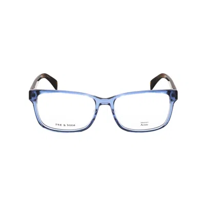 Rag & Bone Rag And Bone Men's Blue Square Eyeglass Frames Rnb7059/g-1