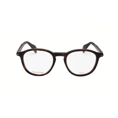 Rag & Bone Rag And Bone Men's Brown Phantos Eyeglass Frames Rnb7020