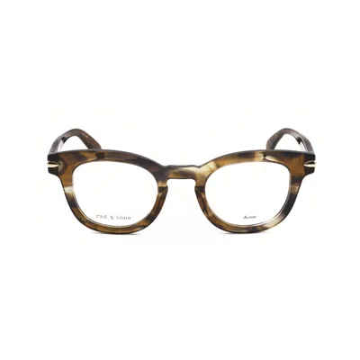 Rag & Bone Rag And Bone Men's Brown Phantos Eyeglass Frames Rnb7065