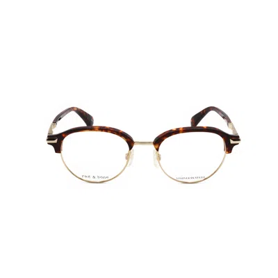 Rag & Bone Rag And Bone Men's Brown Phantos Eyeglass Frames Rnb8004-1