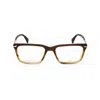 Rag & Bone Rag And Bone Men's Brown Rectangular Eyeglass Frames Rnb7043-1