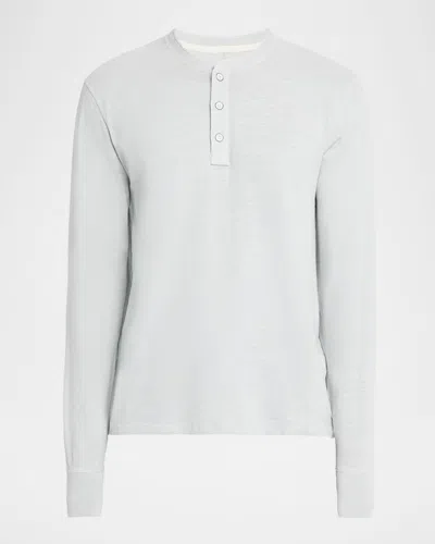 Rag & Bone Men's Classic Flame Henley Long-sleeve T-shirt In Multi