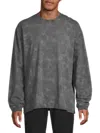 Rag & Bone Men's Cliff Tie-dye Cotton Sweatshirt In Black