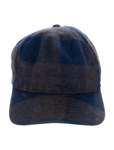 Pre-owned Rag & Bone Men's Cotton Baseball Hat In Gray