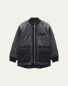 Rag & Bone Men's Delta Liner Jacket In Black