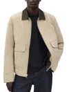 Rag & Bone Derrick Filled Jacket In Neutral