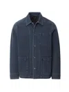Rag & Bone Evan Infuse Denim Chore Jacket In Blue