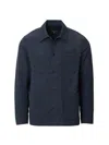Rag & Bone Evan Nylon Chore Jacket In Blue