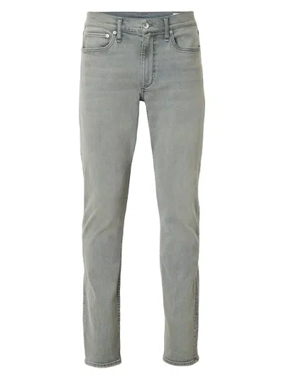 Rag & Bone Men's Fit 2 Authentic Stretch Slim-straight Jeans In Gray