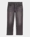 Rag & Bone Men's Fit 4 Miramar Denim Effect Five-pocket Pants In Brown
