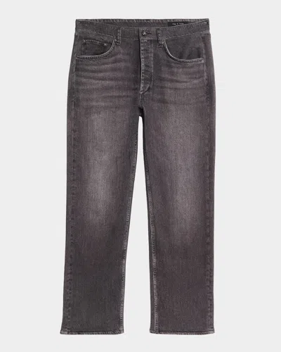 Rag & Bone Men's Fit 4 Miramar Denim Effect Five-pocket Pants In Brown