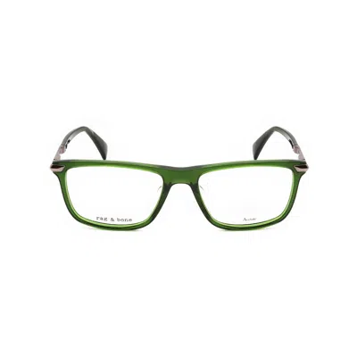 Rag & Bone Rag And Bone Men's Green Rectangular Eyeglass Frames Rnb7047-2