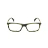 Rag & Bone Rag And Bone Men's Green Rectangular Eyeglass Frames Rnb7050-1