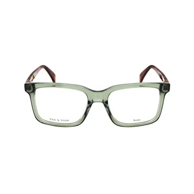 Rag & Bone Rag And Bone Men's Green Rectangular Eyeglass Frames Rnb7053/g