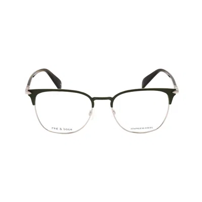 Rag & Bone Rag And Bone Men's Green Rectangular Eyeglass Frames Rnb7057/g