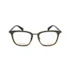 Rag & Bone Rag And Bone Men's Green Rectangular Eyeglass Frames Rnb8001-1