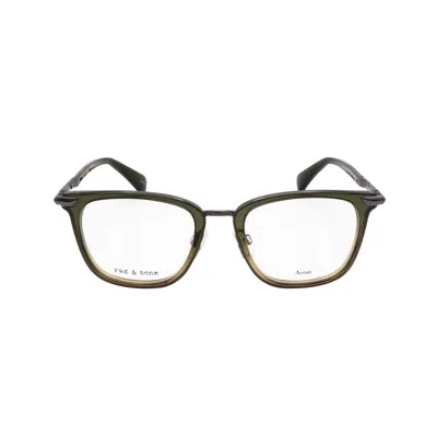 Rag & Bone Rag And Bone Men's Green Rectangular Eyeglass Frames Rnb8001-1