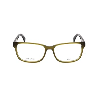 Rag & Bone Rag And Bone Men's Green Square Eyeglass Frames Rnb7059/g