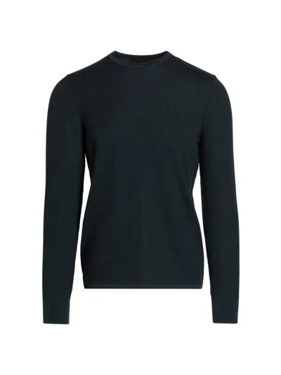 Rag & Bone Men's Gregory Wool-blend Crewneck Sweater In Blue