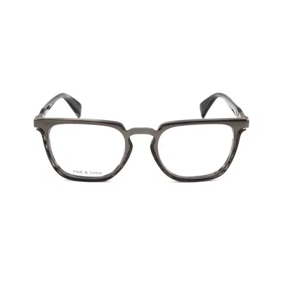Rag & Bone Rag And Bone Men's Grey Rectangular Eyeglass Frames Rnb7039-1