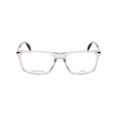 Rag & Bone Rag And Bone Men's Grey Rectangular Eyeglass Frames Rnb7047