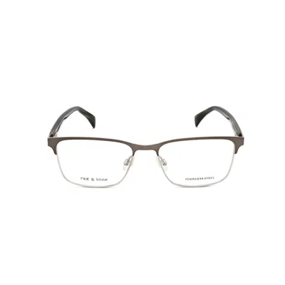 Rag & Bone Rag And Bone Men's Grey Rectangular Eyeglass Frames Rnb7051/g-1