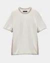 Rag & Bone Men's Harvey Knit T-shirt In Metallic