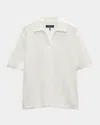 Rag & Bone Men's Hayes Short-sleeve Polo In White