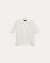 Rag & Bone Men's Hayes Short-sleeve Polo In White