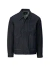 Rag & Bone Authentic Rigid Denim Hudson Jacket In Black