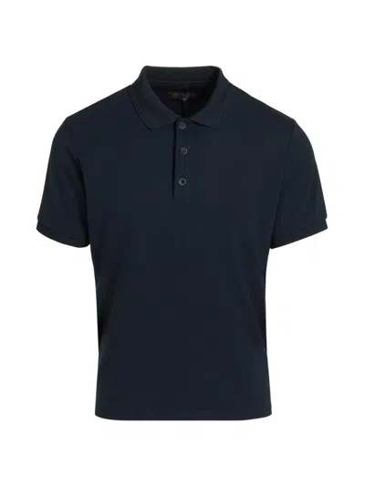 Rag & Bone Men's K-p Slim-fit Polo Shirt In Blue