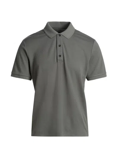 Rag & Bone Men's K-p Slim-fit Polo Shirt In Gray