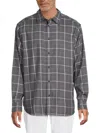 Rag & Bone Men's Matthew Cotton-blend Flannel Shirt In Brown