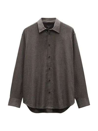 Rag & Bone Men's Matthew Plaid Flannel Long-sleeve Shirt In Green