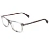 Rag & Bone Men's 54mm Grey Horn Opticals