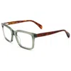 Rag & Bone Men's 53mm Green Opticals