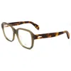 Rag & Bone Men's 54mm Green Opticals