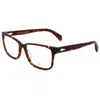 Rag & Bone Men's 58mm Havana Opticals In Brown