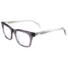 Rag & Bone Men's 52mm Grey Opticals In Purple