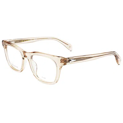 Rag & Bone Men's Opticals In Transparent