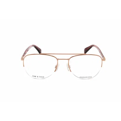 Rag & Bone Rag And Bone Men's Red Pilot Eyeglass Frames Rnb7054/g-1