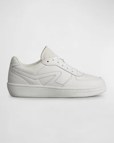 Rag & Bone Men's Retro Court Leather Low-top Sneakers In White