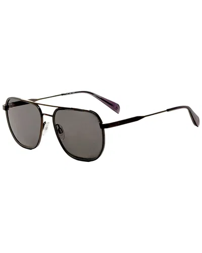 Rag & Bone Men's Rnb5056 54mm Sunglasses In Black