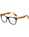 Rag & Bone Men's Rnb7004 54mm Optical Frames In Multi