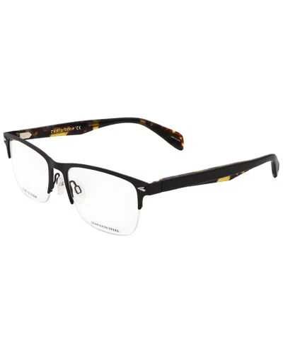 Rag & Bone Men's Rnb7019 54mm Optical Frames In Black